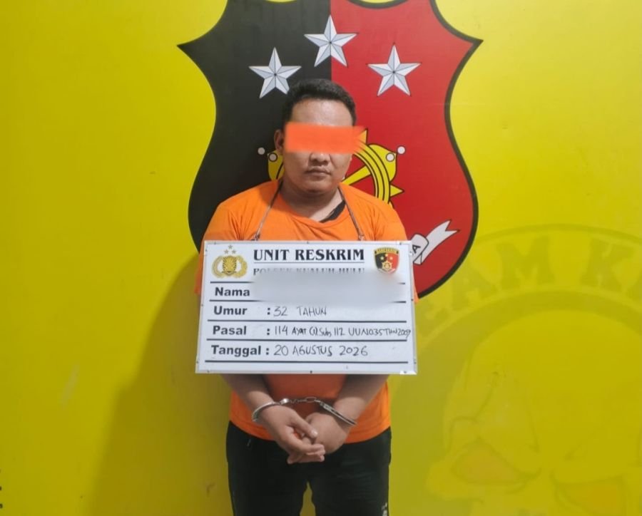 12 Paket Sabu Seberat 2,95 Gram  Disita, Mawa  Diamankan Unit Reskrim Polsek Kualuh Hulu