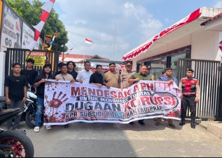 Aksi Jilid II, MPMI  Geruduk Kejari dan BSI Rantauprapat Desak Usut Dugaan Korupsi KPR Rp 10 Milyar