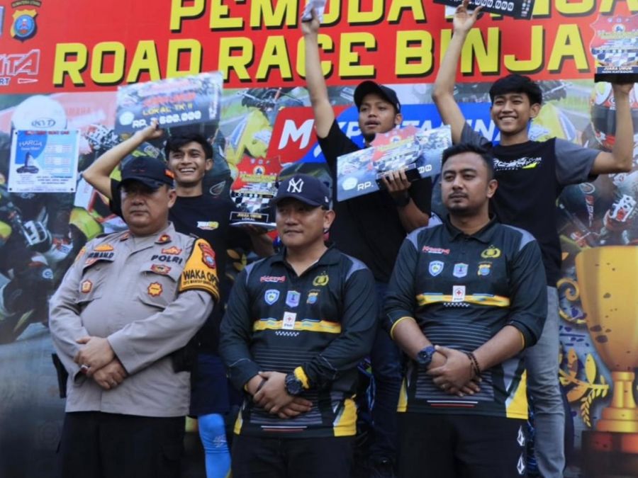Andrian Aritonang Rajai Balap Motor Pemuda Binjai Road Race