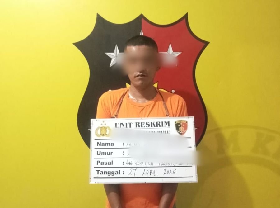 Aniaya Petugas Kebersihan di Cafe, Seorang Pria Diamankan Unit Reskrim Polsek Kualuh Hulu