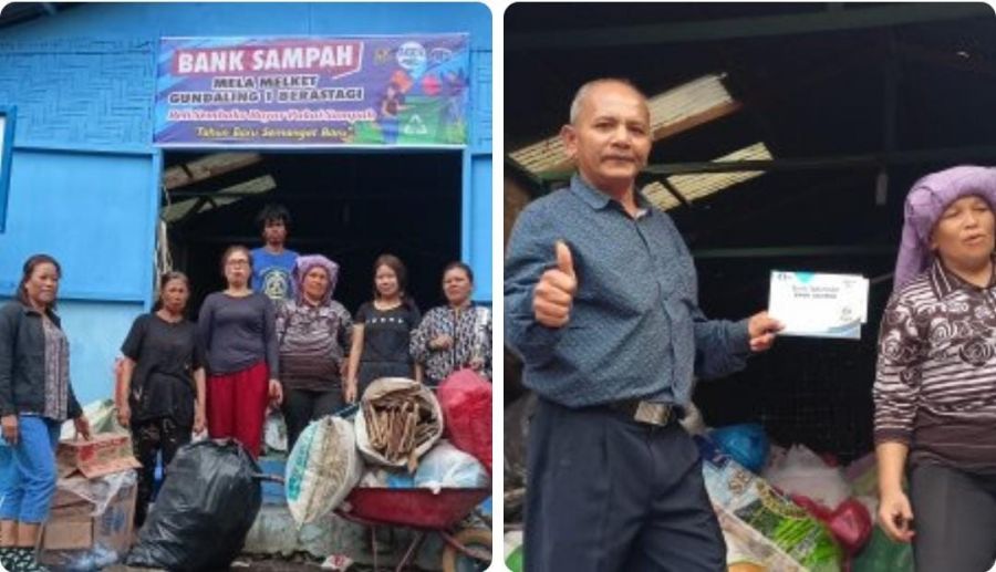 Bank Sampah Mela Melket Hadir di Berastagi,Ciptakan Bersih dan Asri