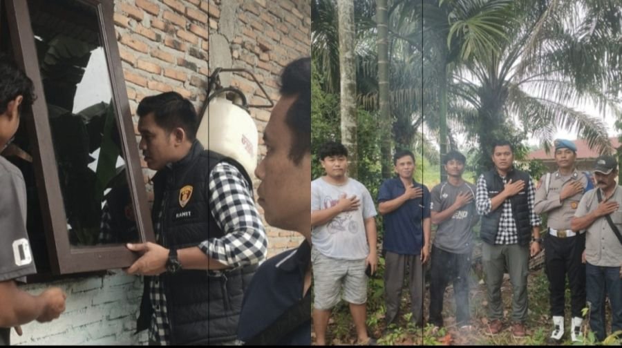 Berbekal Laporan Masyarakat, Unit Reskrim Polsek Na IX X Gerebek Dua Titik Diduga Sarang Narkoba