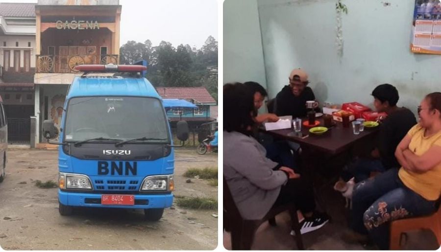 BNNK Karo Hadir di Warkop Serasi Berastagi