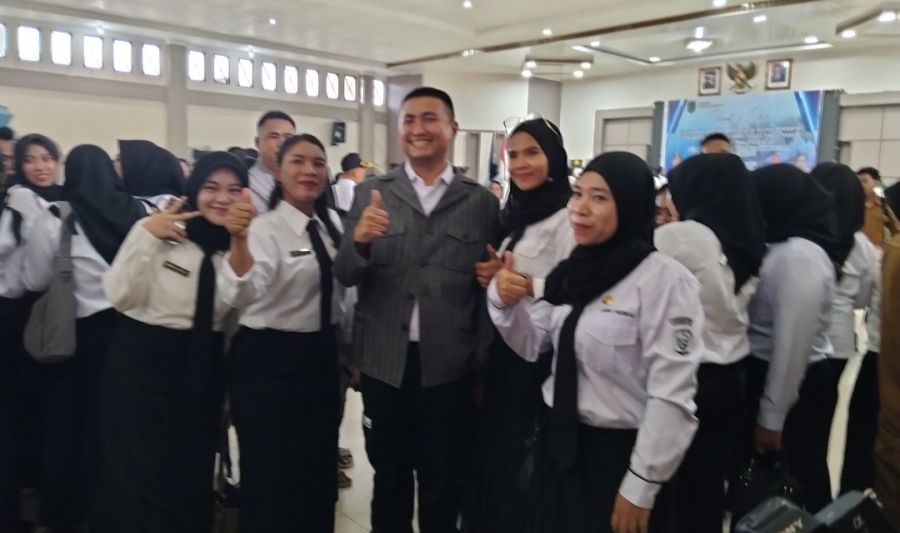 Bupati Labura Hendriyanto Sitorus Lantik 431 PPPK Tahap II, Tekankan Integritas