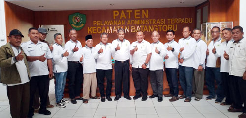 Camat Batang Toru Tapsel Terima Audiensi Komunitas FKMBS