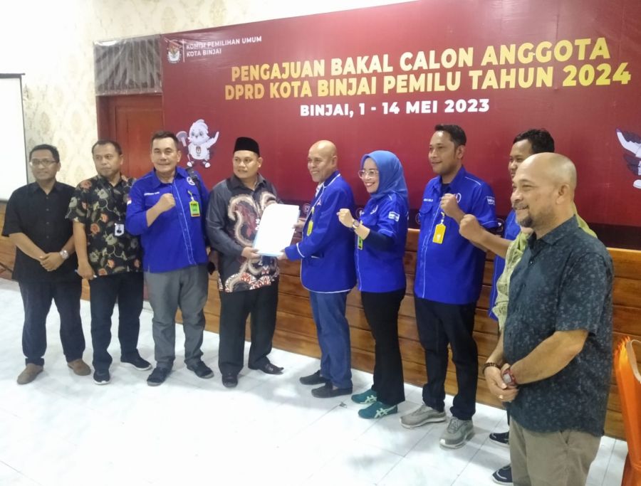 Demokrat Parpol Keenam Daftar Bacaleg, Target Raih Lima Kursi Legislatif