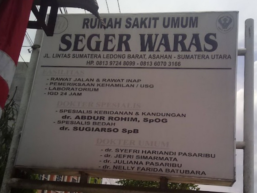 Diduga MarkUp, Pasien RSU Segar Waras Asahan Keluhkan Biaya Obat-Obatan