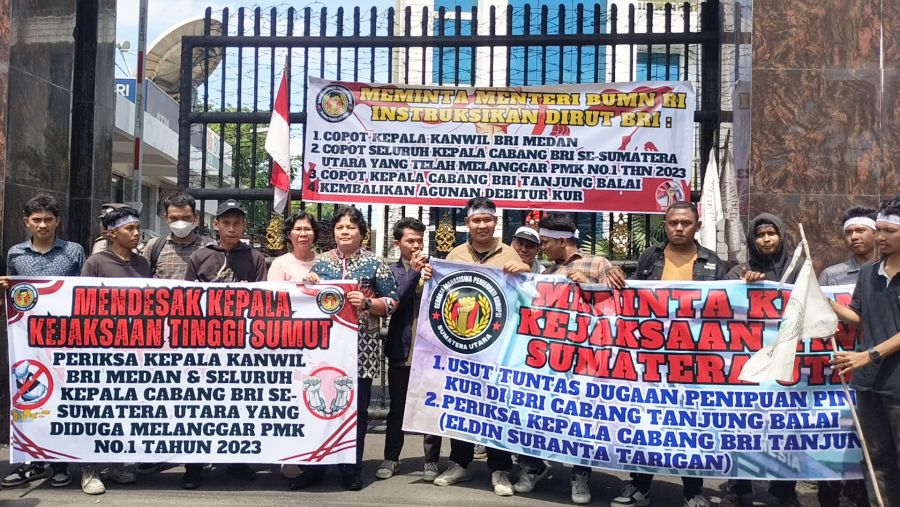 Diduga Penipuan Berkedok Pinjaman, GMPK Desak Kajatisu Periksa Manajemen BRI Kanca Tanjung Balai