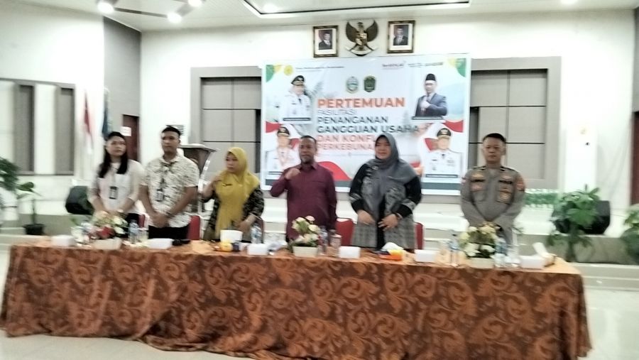 Dinas Perkebunan Sumut  Berkolaborasi Distan Labura Gelar Pertemuan Penanganan Konflik Perkebunan
