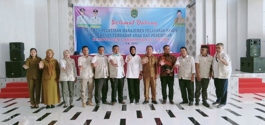 Dinas PPPA Labura Gelar Pelatihan Manajemen dan Penanganan Kasus Kekerasan Perempuan dan Anak