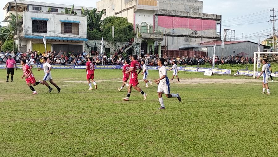Duel Panas Tim Favorit, Sadeeva  Menang Tipis 1-0, Melaju ke Babak Semifinal Mini Soccer Nasdem Cup
