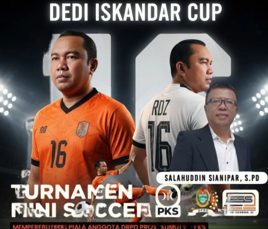 Faktor Alam, Turnamen Mini Soccer Dedi Iskandar  Ditunda, Ketua Panitia Sampaikan Permohonan Maaf