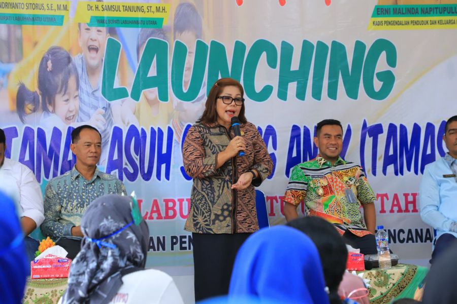 Fasilitasi Peluncuran Program TAMASYA,  Kadis DPPKB Labura : Komitmen Wujudkan Kabupaten Layak Anak