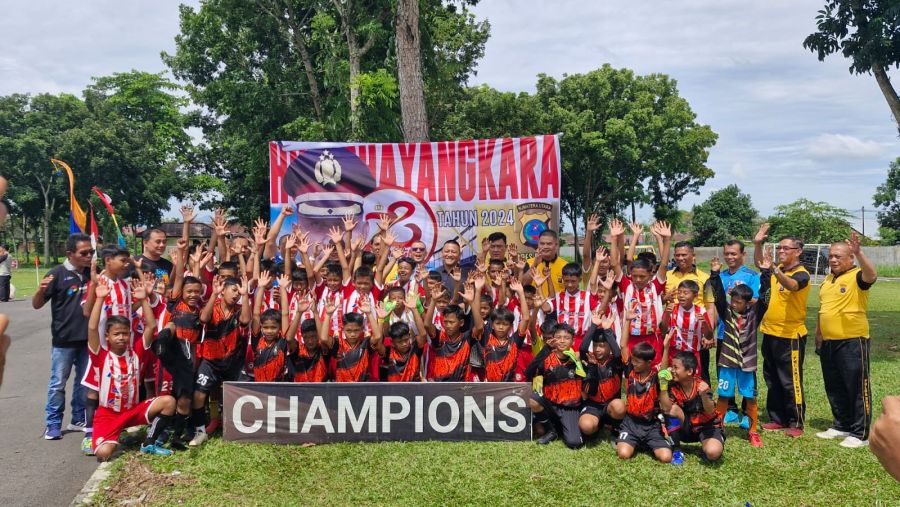 Festival Sepak Bola U-12 Piala Kapolres Binjai Diikuti 38 Tim