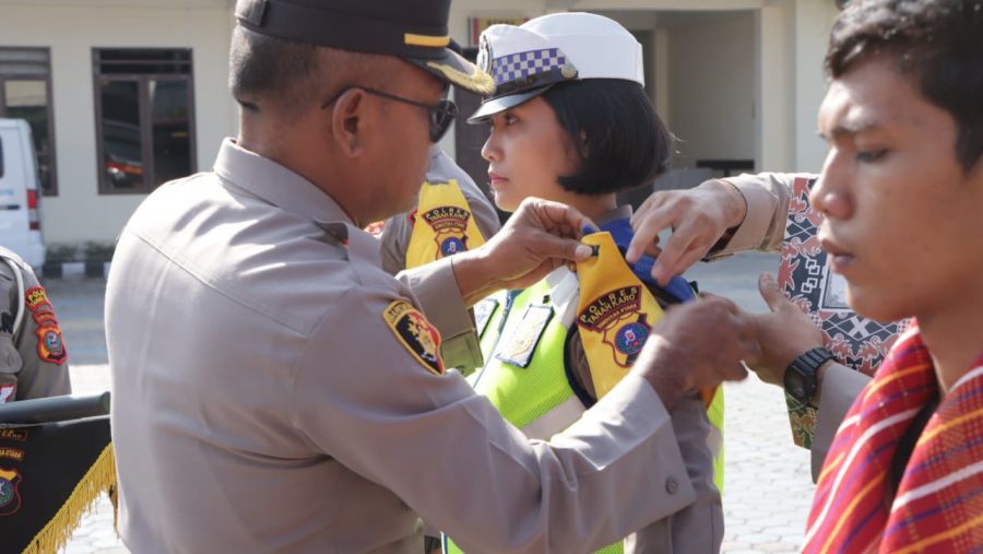 Gelar Apel Kasat Kamling, Polres Karo Umumkan Pemenang SatKamling Desa