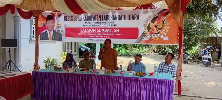 Gelar Reses, Anggota DPR Salmon : Semua aspirasi Akan Dibawa ke Tingkat Kabupaten