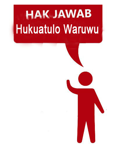 Hak Jawab dan klarifikasi Hukuatulo Waruwu