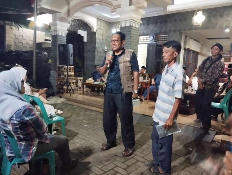 Hendro Susanto Pimpin Shalawatan Bersama Warga