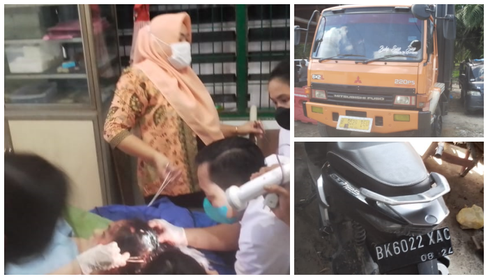 Hindari Truk Berhenti, Mahasiswi ini Disambar Truk Hingga Tewas