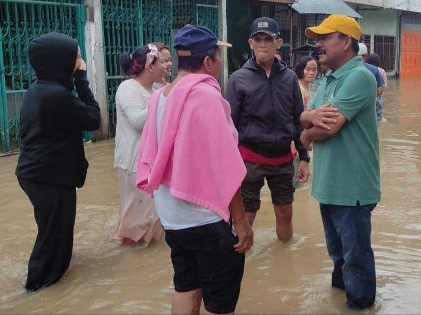 Hujan Deras, Ribuan Warga Binjai Terdampak Banjir