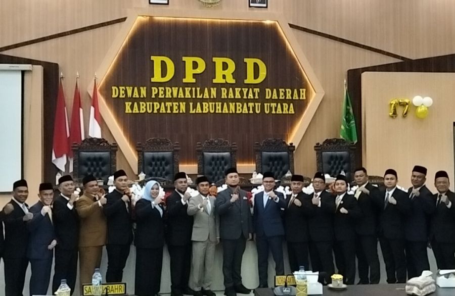 Jelang HUT ke-17, Pemkab Labura Gelar Rapat Paripurna Istimewa di DPRD