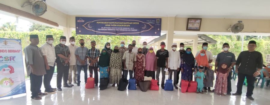 Jelang Idul Fitri, PT Socfindo Aek Pamingke Santuni Anak Yatim Piatu