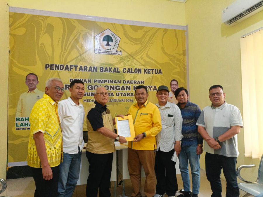 Jelang Musda, Hendriyanto Ambil Formulir Pendaftaran Bakal Calon Ketua DPD Golkar Sumut