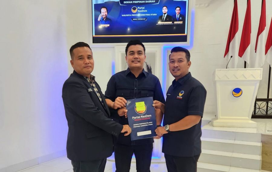 Johan Harahap Terpilih Sebagai Sekretaris Partai Nasdem Labura Masa Periode 2025 - 2030
