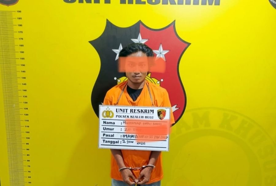 Jual Sabu di Warnet, MDF Diamankan Unit Reskrim Polsek Kualuh Hulu Beserta Barbuk  2.29 Gram
