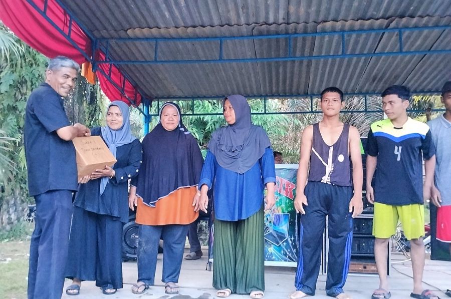 Kades Syamsir Tampubolon Resmi Tutup Hari Perhafri Ke XX Desa Kuala Beringin