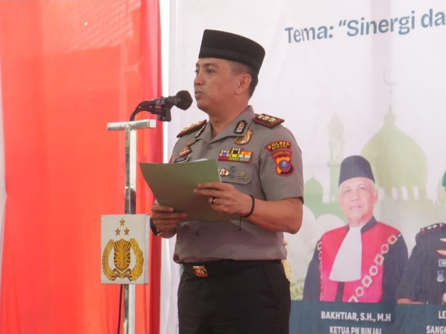 Kapolres Binjai Ajak Seluruh Elemen Tolak Segala Bentuk Provokasi