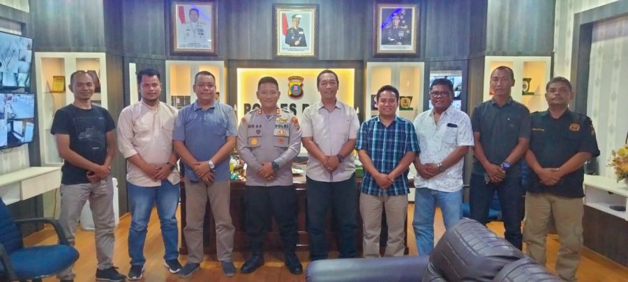 Terima Kunjungan Silaturahmi Pewarta Polres Binjai, Kapolres Canangkan Program Panggung Ekspresi