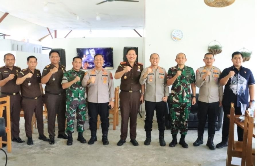Kapolres Labuhanbatu, Dandim 0209 dan Kejaksaan Negeri Rantau Prapat Laksanakan Giat Silahturahmi