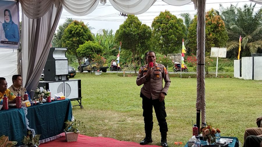 Kapolsek Kualuh Hulu Hadiri Giat Penilaian Kecamatan Tingkat Kabupaten