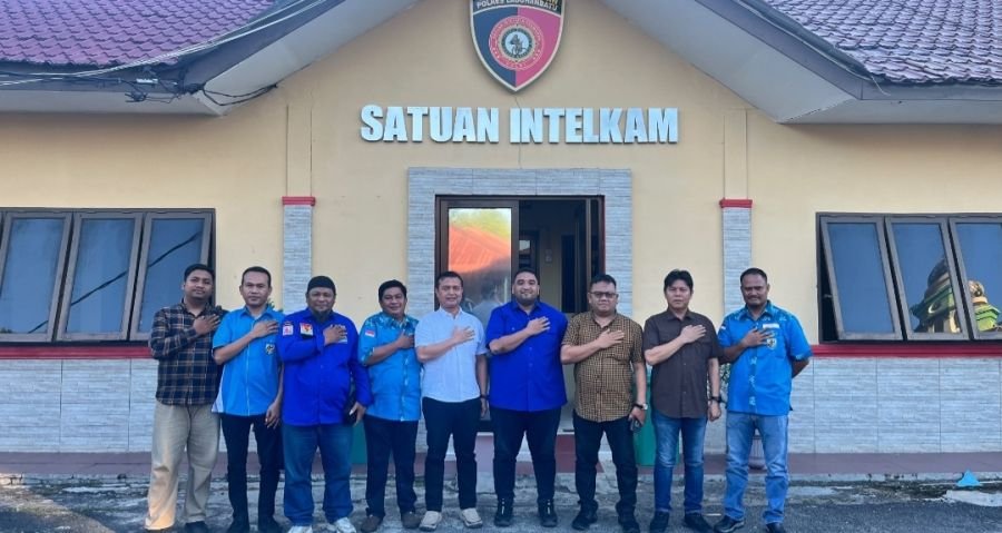 Kasat Intelkam Polres Labuhanbatu Sambut Audiensi KNPI Labura, Perkuat Sinergi Jaga Kamtibmas