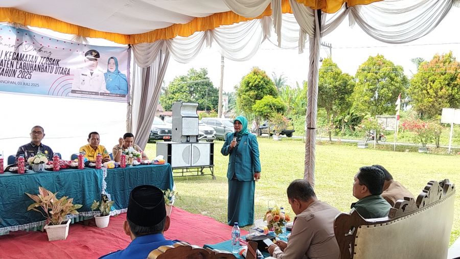Kecamatan Kualuh Hulu Fasilitasi Penilaian Kecamatan Tingkat Kabupaten