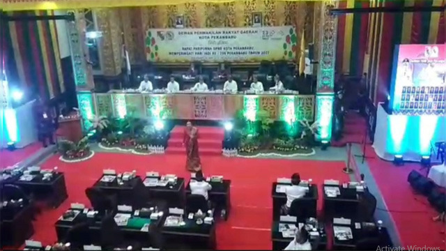 Ketua FPIi Riau Kritik Acara Hiburan Dalam Sidang Paripurna IstImewa HUT Ke 239 Kota Pekanbaru
