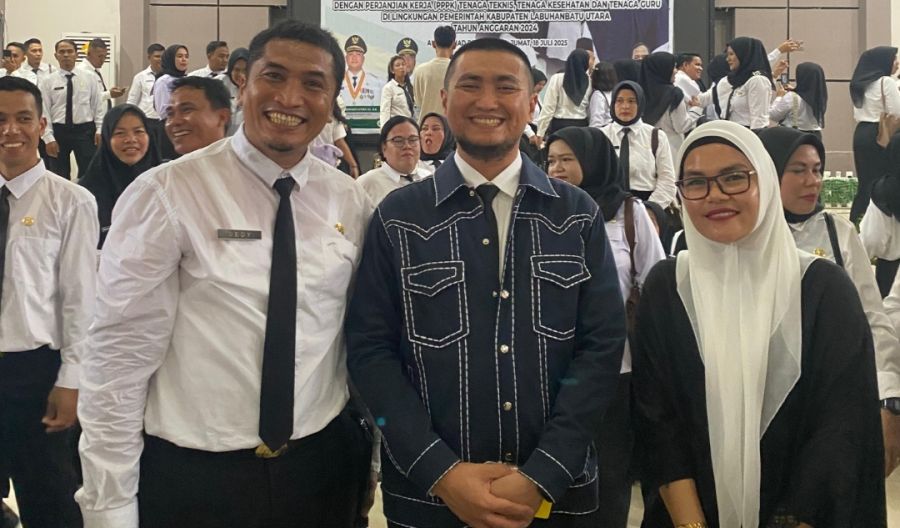 Ketua Labura Runner Turut Dilantik sebagai PPPK, Siap Wujudkan ASN Sehat dan Produktif