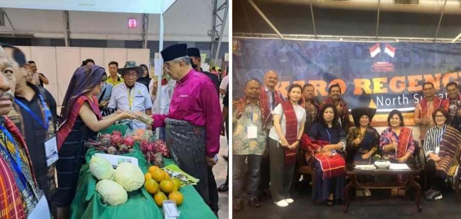 Kopi Karo dan Minyak Karo di Promosikan di Agroworld Expo Malaysia