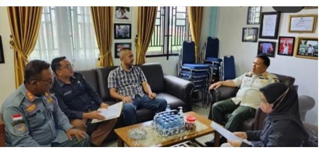 KPU Kabupaten Karo Koordinasi Pembentukan Ketertiban TPS Bersama Kasatpol PP