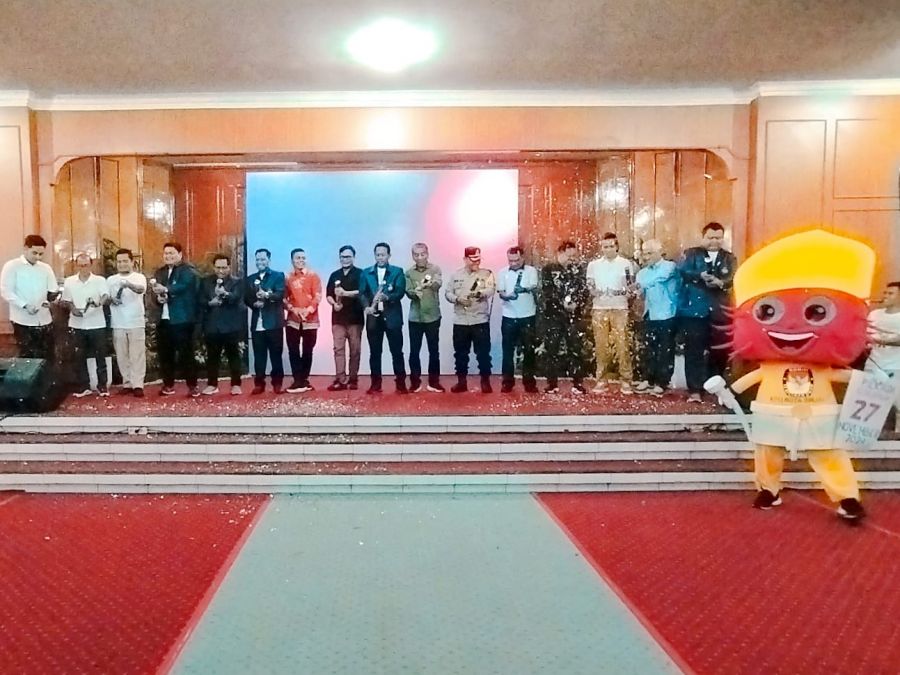 KPU Luncurkan Tahapan Pilkada Binjai 2024
