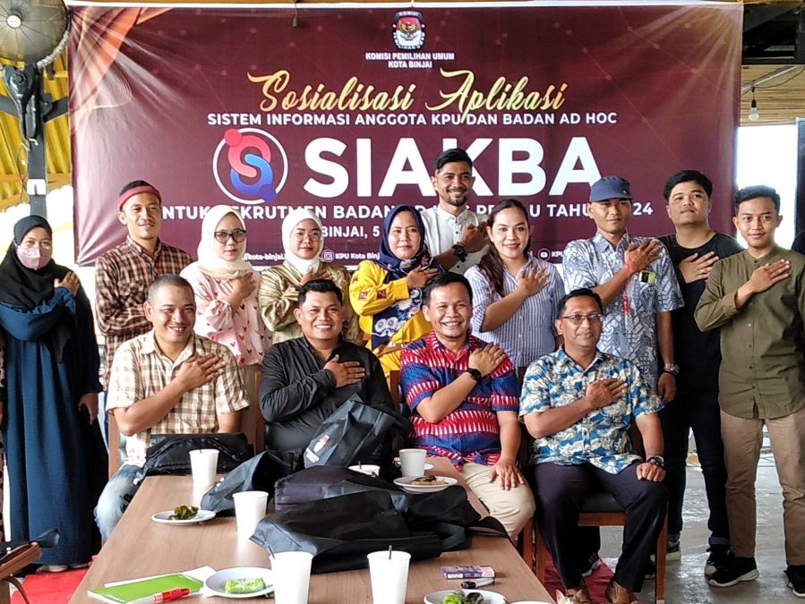 KPU Binjai Sosialisasikan Aplikasi SIAKBA ke Pengguna Medsos