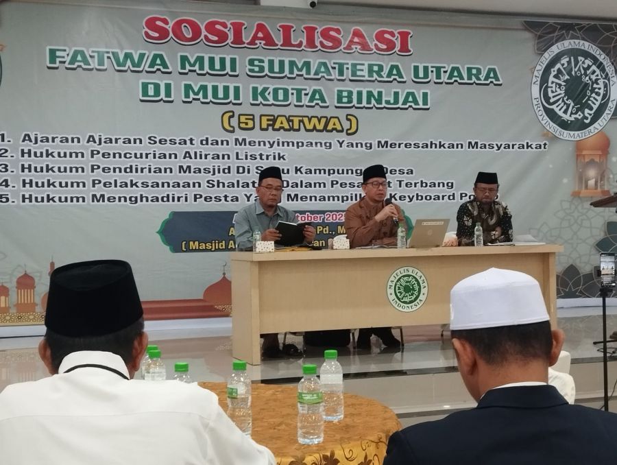 Lima Fatwa MUI Sumut Disosialisasikan MUI Binjai