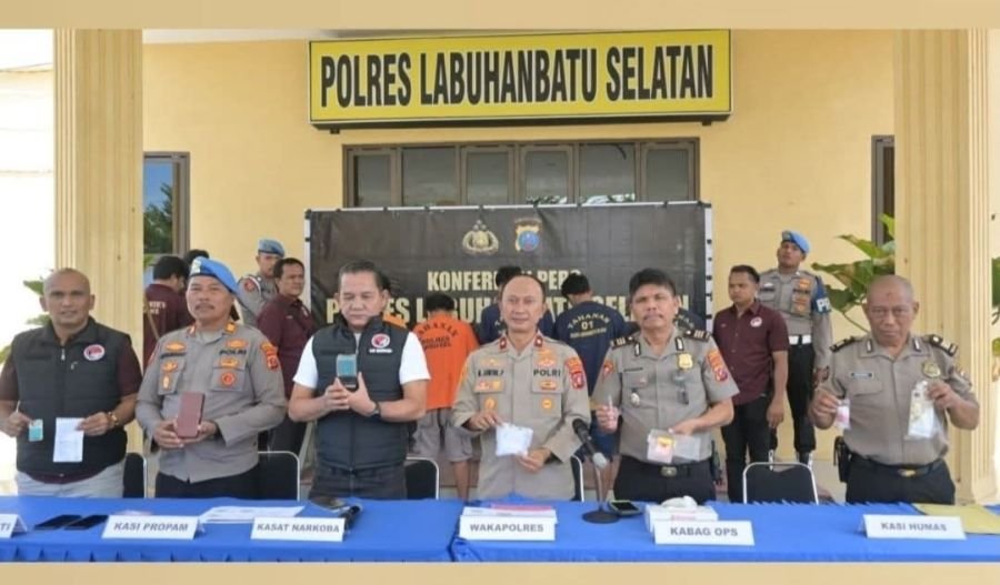 Operasi Antik 2026 : Polres Labusel Ungkap 30 Kasus Narkoba dan Amankan 36 Tersangka
