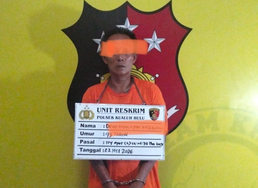 Operasi Antik: Unit Reskrim Polsek Kualuh Hulu Bongkar Dugaan Peredaran Sabu, DAH Diamankan