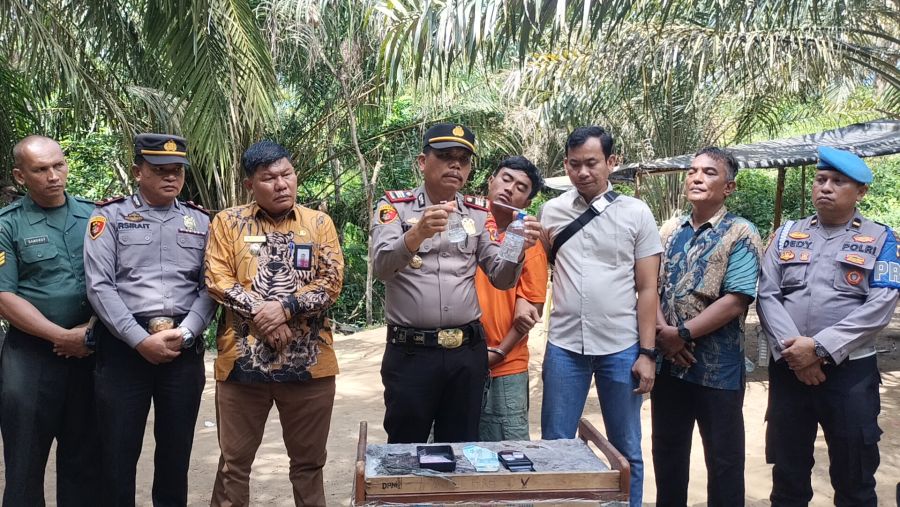 Optimalkan Lingkungan Bebas Narkoba, Unit Reskrim Polsek Kualuh Hulu Tangkap Pengedar Sabu