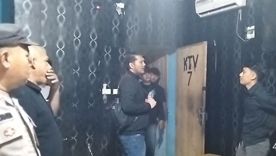 Patroli KRYD :  Unit Reskrim Polsek Kualuh Hulu Sisir Kafe Pinggir Rel  Bakungan Mambang Muda