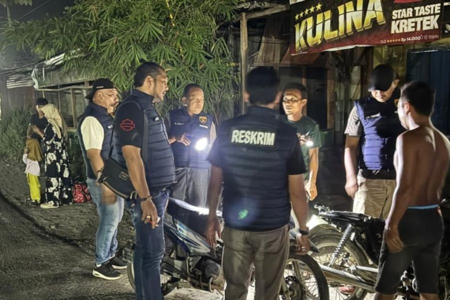 Patroli URC Polsek Kualuh Hulu Sasar Lokasi Rawan Gangguan Kamtibmas