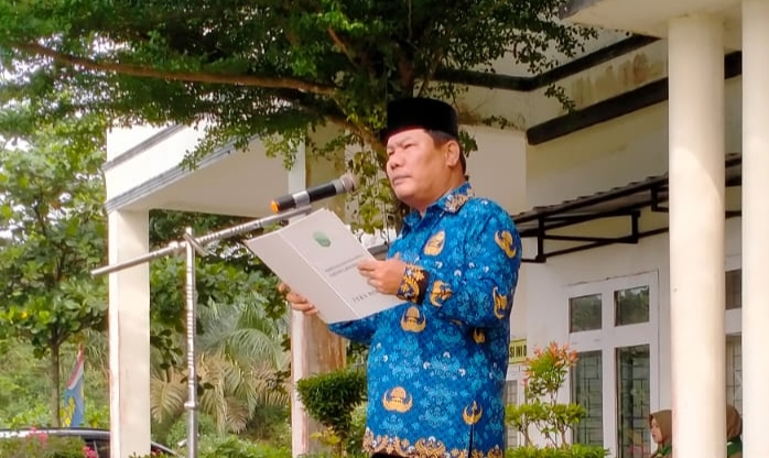 Pemerintah Kecamatan Kualuh Hulu Gelar Upacara Hari Pahlawan ke 78
