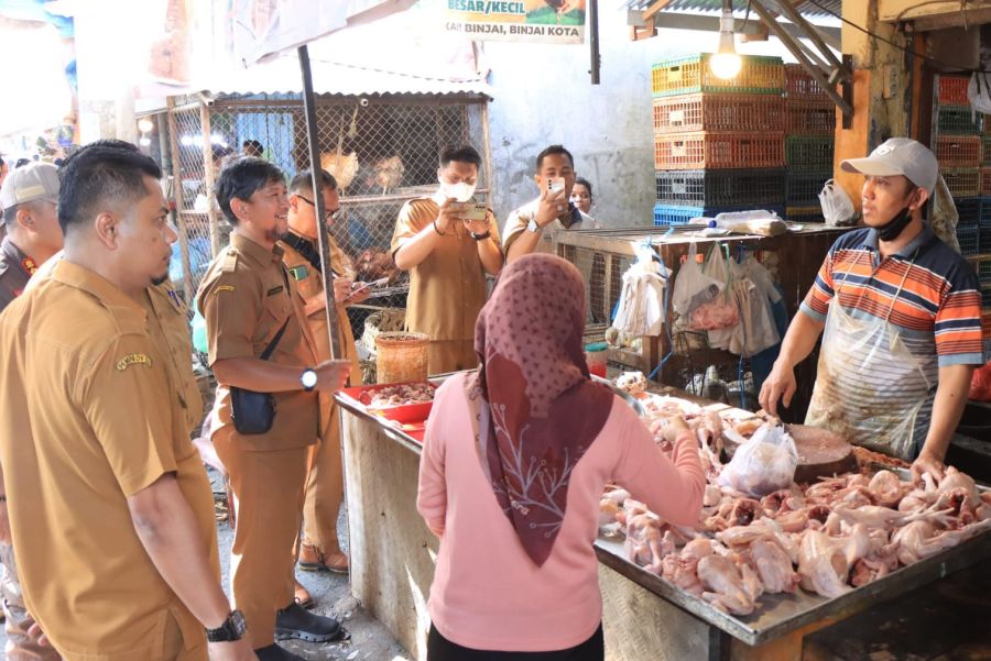 Pemko Binjai Intensifkan Pengawasan Pasokan Pangan Jelang Ramadan